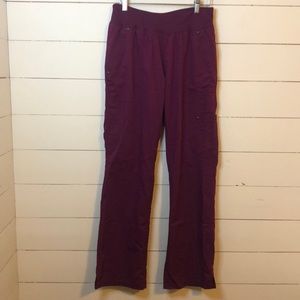 Healing Hands Yoga Waistband Scrub Pants Small